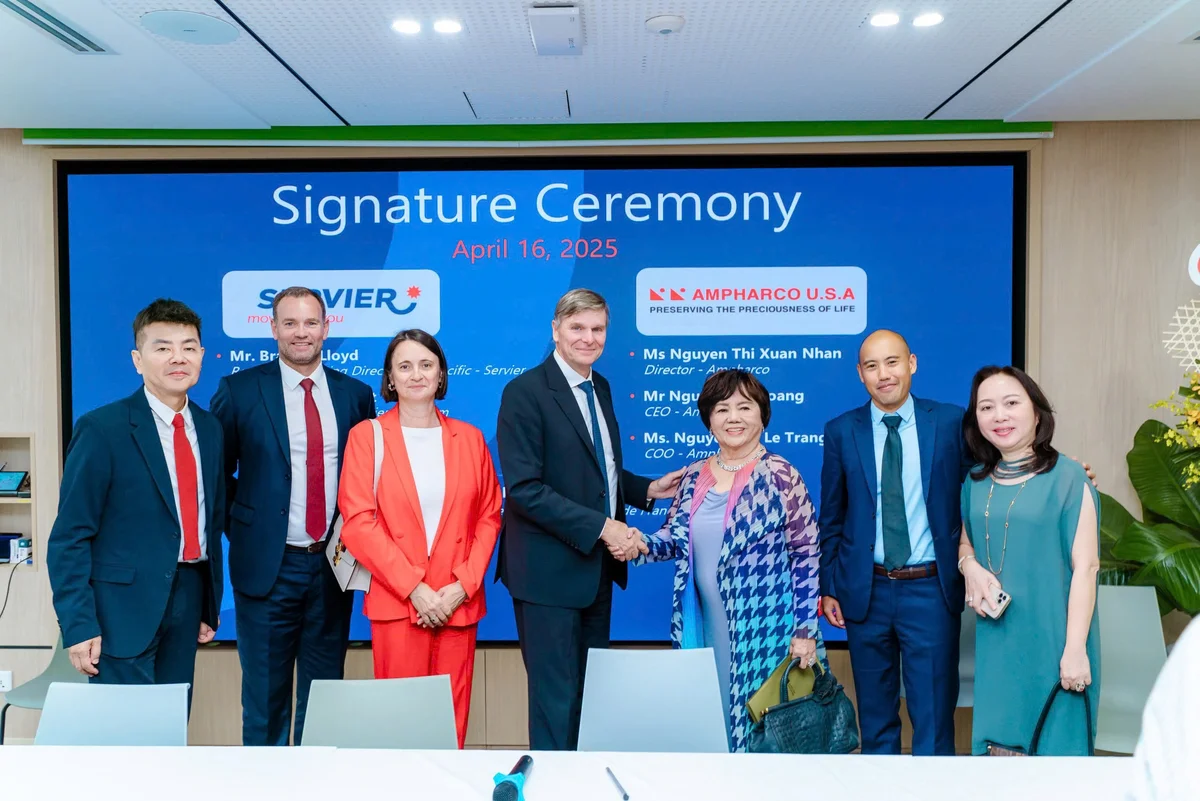 Ampharco U.S.A Signs Technology Transfer and Manufacturing Agreement with Les Laboratoires Servier (France) for Original Brand Medicines