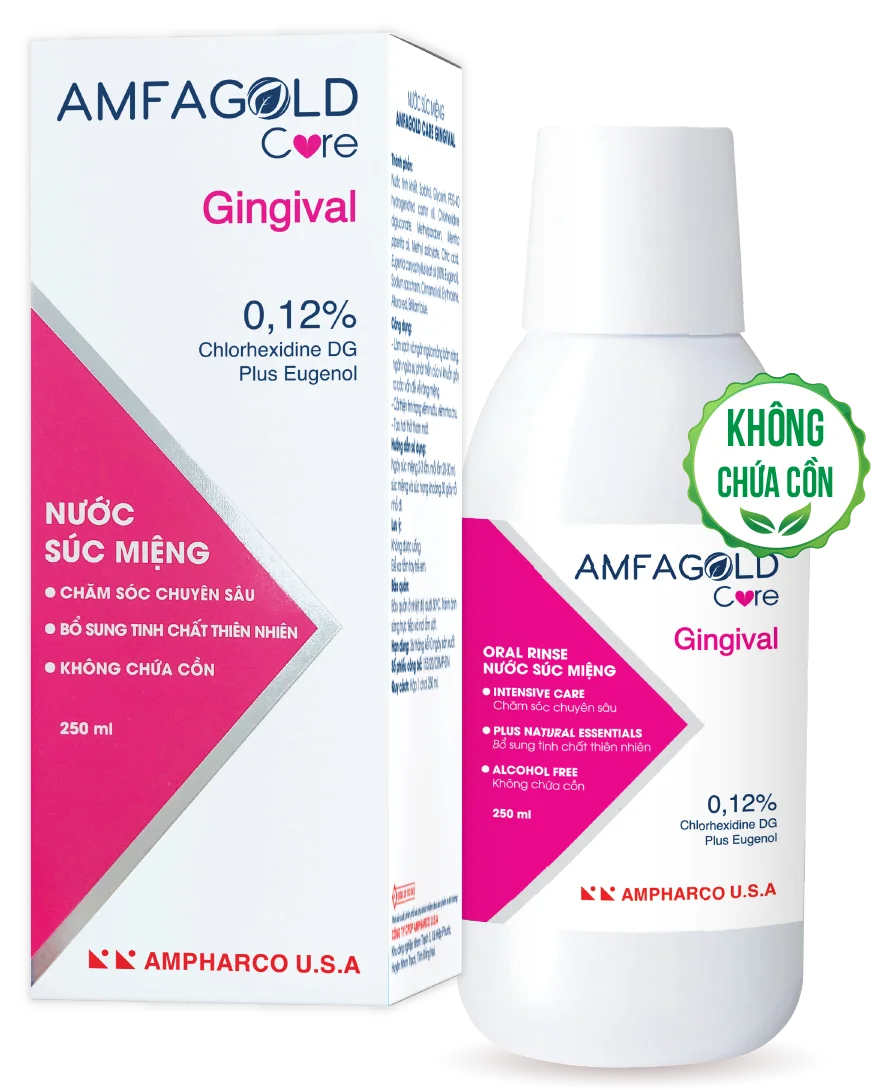 Nước súc miệng AMFAGOLD CARE GINGIVAL
